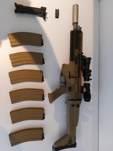 Image for SCAR-L Open Bolt Tan GBB  WE complete set