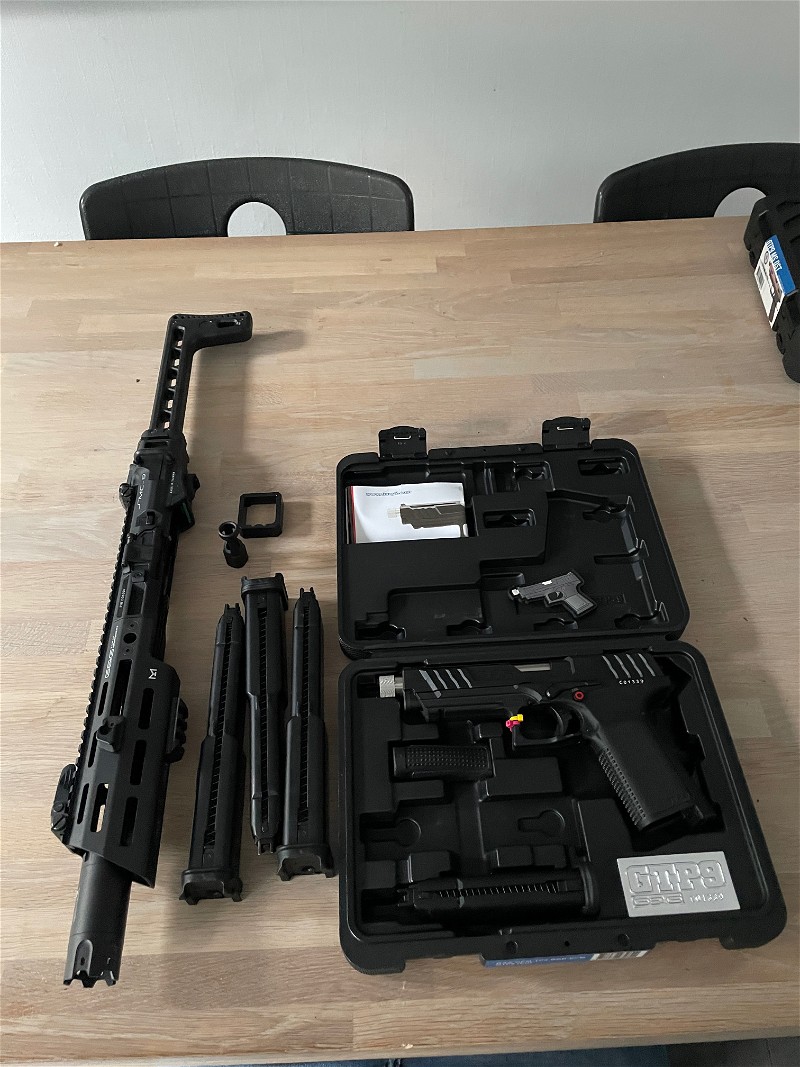 Image 1 for SMC9 + GTP9 set met 3x extended mags