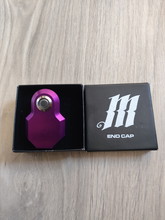 Bild für Monk Oracle End Cap with switch (Purple Anodized Aluminium)