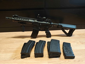 Image for G&G M416 AEG + 8 mags (5 metal) + red dot & grip
