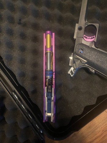 Image 5 for Custom hi capa hpa setup purple gold