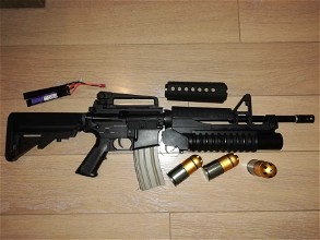 Afbeelding van specna arms SA-G01 met grenade launcher en madbull shells