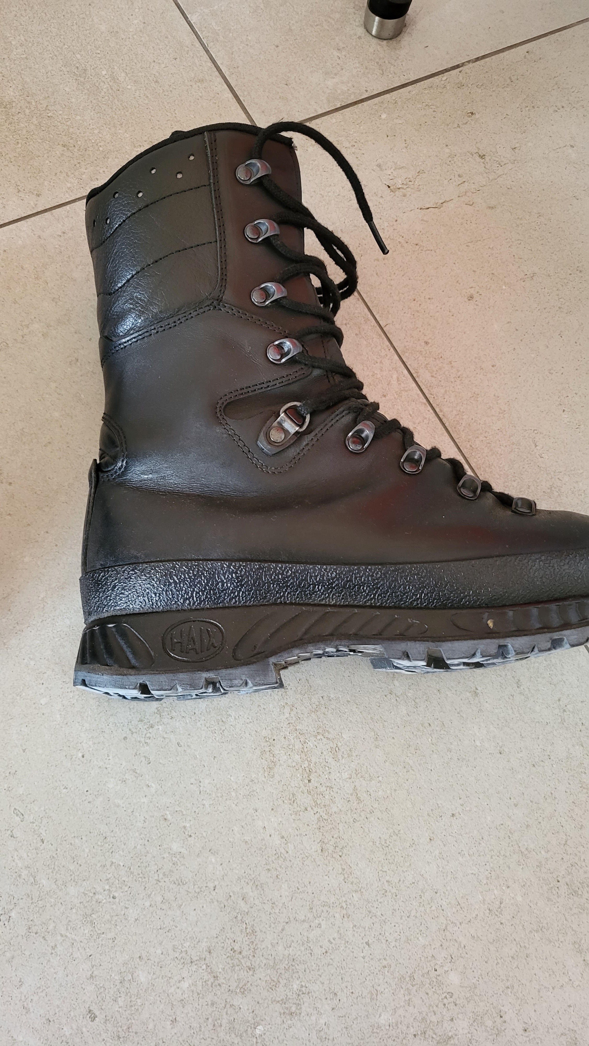 Haix heavy shop combat boot