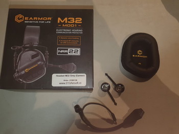 Afbeelding 4 van Earmor M32 Mod 1 Headset Grey