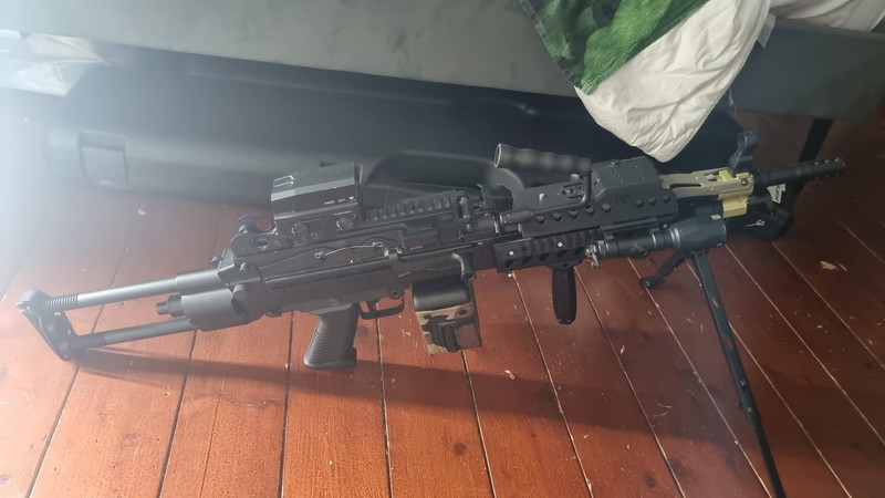 Image 1 pour Daytona A&K M249 HPA Light Machine Gun