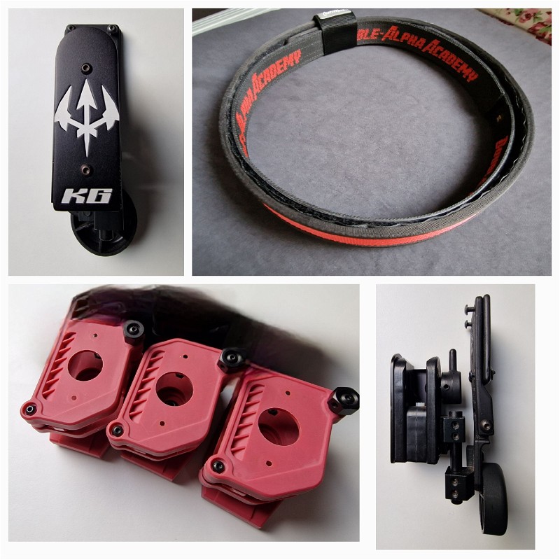 Image 1 pour Complete belt, Glock holster en magazijn pouches
