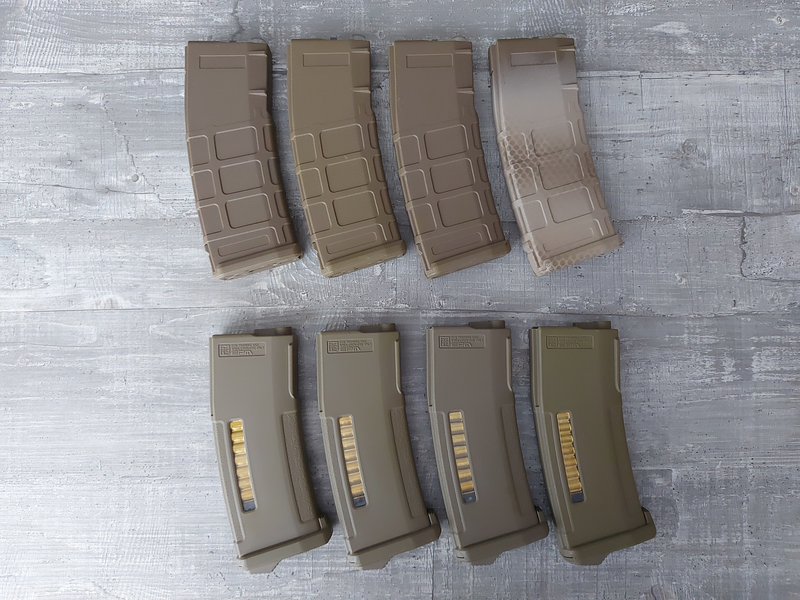 Afbeelding 1 van PTS EPM en Magpul Pmag style mid caps