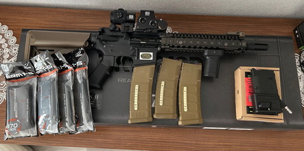 Afbeelding van TM MK18 GBB + 4 T8 magz