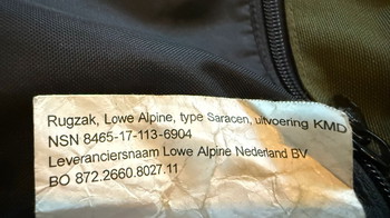 Afbeelding 5 van Lowe Alpine Saracen rugzak, 130ltr, groen.