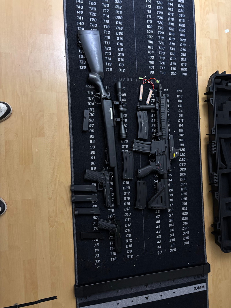 Bild 1 für Complete Airsoft set te koop