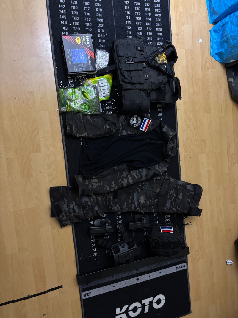 Afbeelding 1 van Complete Airsoft set te koop