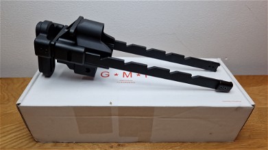 Afbeelding van Bow Master x GMF 5 Position Buttstock & Picatinny Rail M1913 20mm Stock Adapter for UMAREX / VFC HK53 MP5 GBB Series & TM MP5A5 Next Gen AEG Series