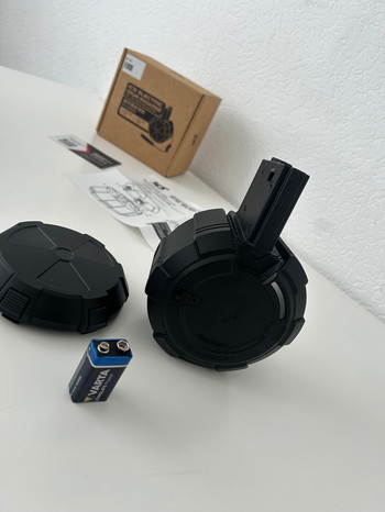 Imagen 3 de ICS SINGLE ELECTRIC DRUM MAGAZINE BLACK