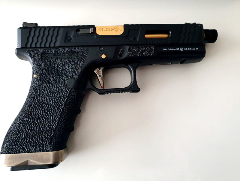 Image 1 pour WE-Tech G-Force EU-17 Black met 7 mags en pistooltas