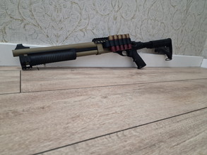 Afbeelding van IMF (Golden eagle) M870 green gas shotgun 3-6 shot