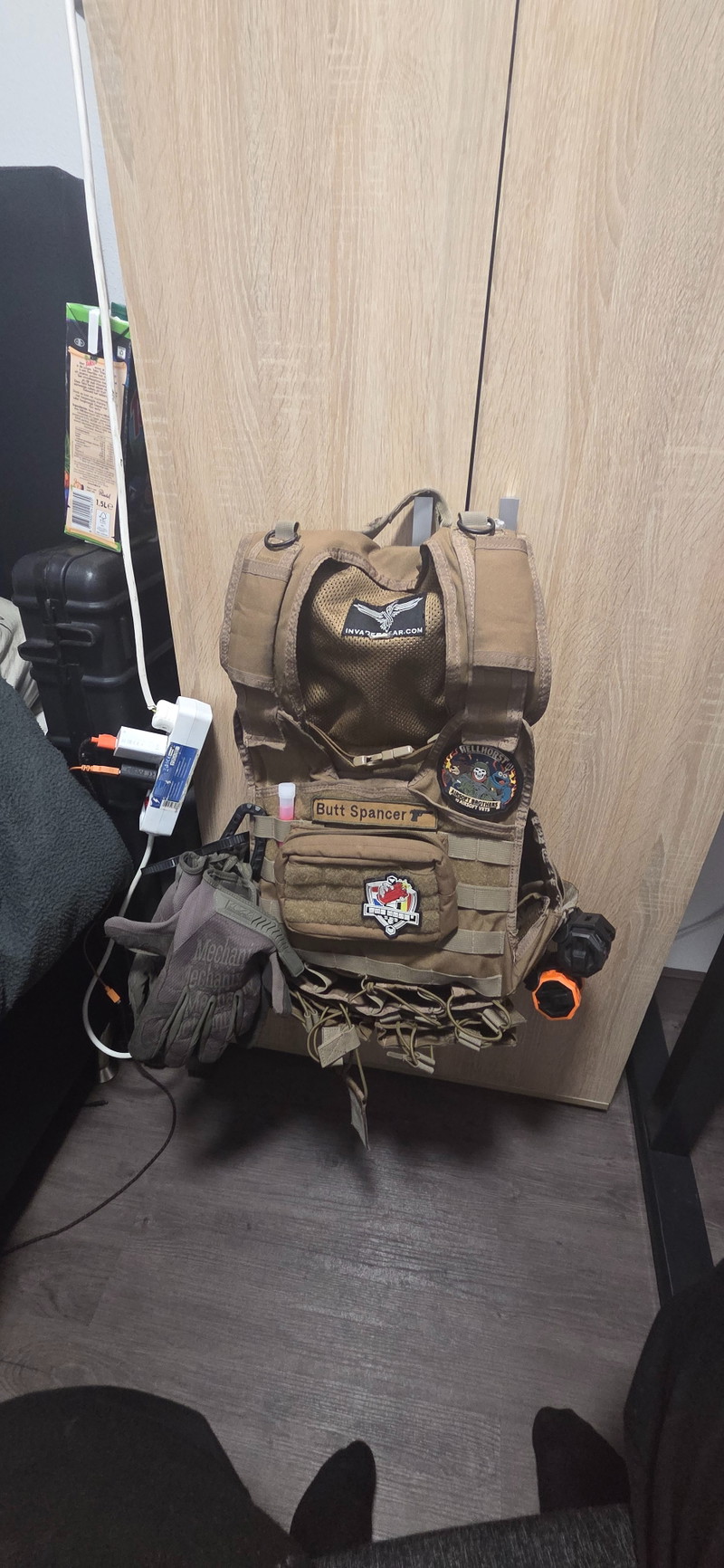 Image 1 for Chestrig met backpack