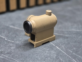 Image 2 for Aim-O RD-2 Red Dot with QD Mount | Met beschermkapje | Tan