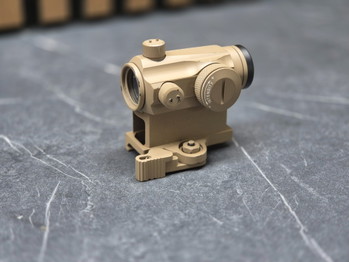 Image 3 for Aim-O RD-2 Red Dot with QD Mount | Met beschermkapje | Tan
