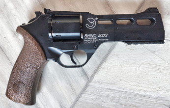 Afbeelding van BO Manufacture Rhino Revolver Black CO2 Chiappa