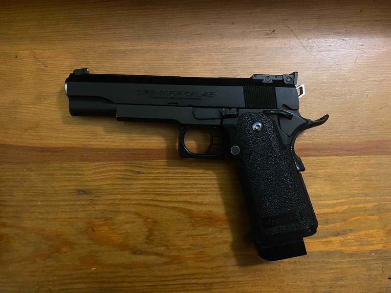 Afbeelding 1 van Tokyo Marui Hi-Capa 5.1 GBB Airsoft Gun (replica of a Colt Government Model.)