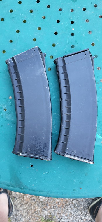 Imagen 2 de Black Ak74M mags converted to E&L
