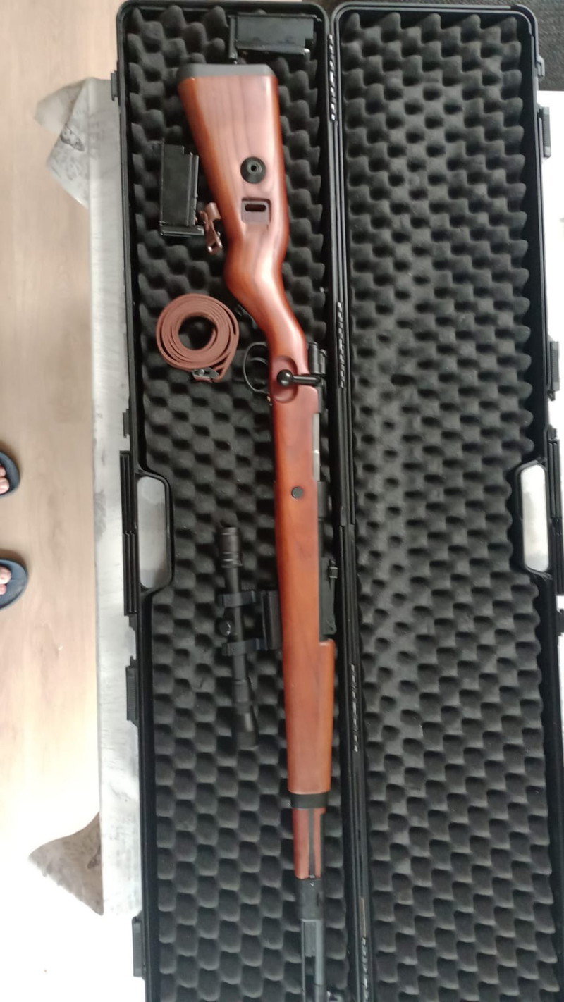 Image 1 for Kar-98 groengas zie beschrijving voor details.