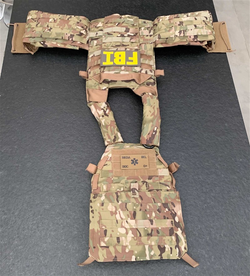 Image 1 for 6094A-RS plate carrier multicam Inc 2 pouches