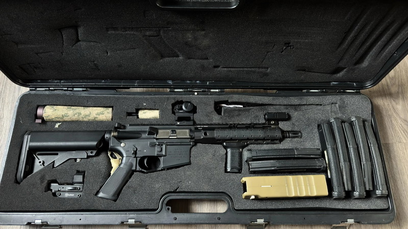 Image 1 pour G&G SR30 (Knight's Armament replica) Zeer compleet en goed onderhouden