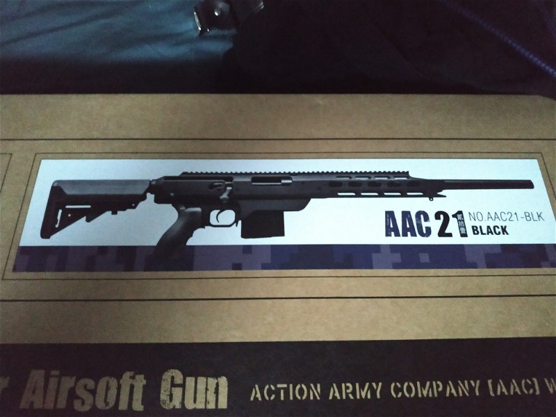 Image 1 for action army aac21 gas/co2 sniper