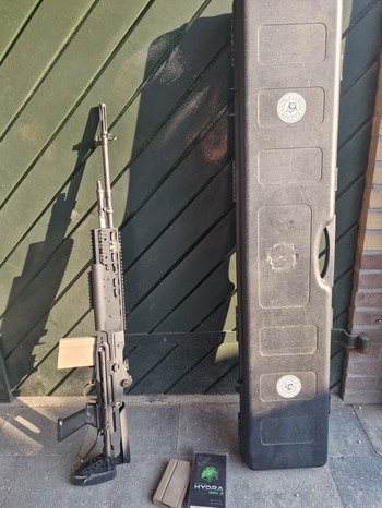 Afbeelding 2 van G&G M14 EBR Wolverine Hydra HPA met koffer