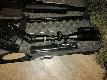 Afbeelding 4 van Complete sniper uitrusting incl ghillie