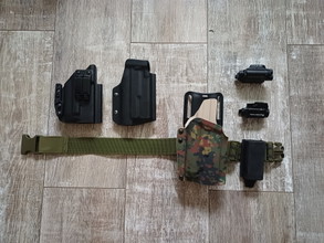 Image for Surefire XVL2-IRC and Olight BaldrS with customholsters