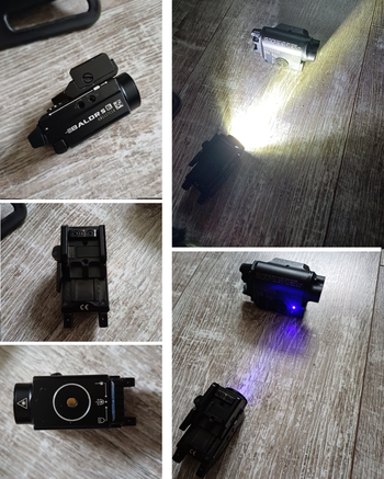 Image 2 for Surefire XVL2-IRC and Olight BaldrS with customholsters