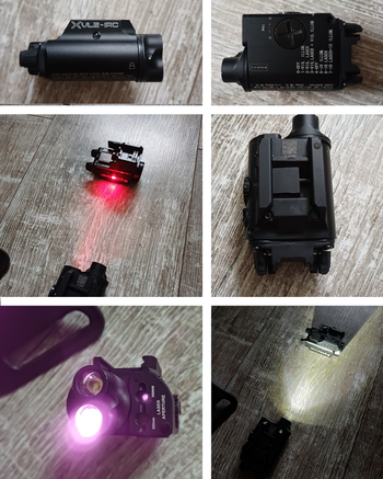 Image 3 for Surefire XVL2-IRC and Olight BaldrS with customholsters