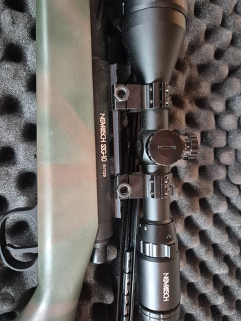 Afbeelding 2 van Novritsch SSG10 sniper - full option set (dure scope, mags, bipod, silencer)