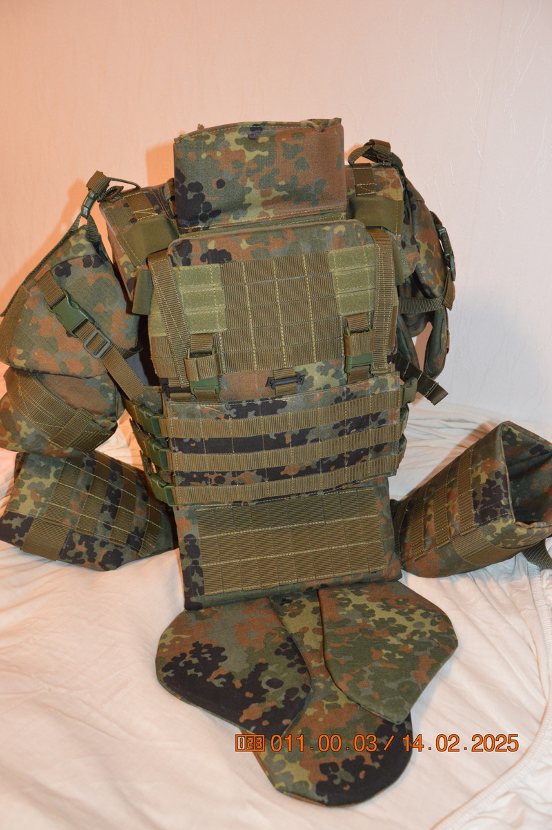 Bild 1 für Tactical Body Armor Systems Flecktarn