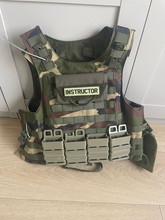 Afbeelding van tactical vest woodlands met speedmags en pouches