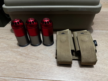 Image 10 for VFC grenade launcher MK13 Tan+40 Mike Gas Shell X3