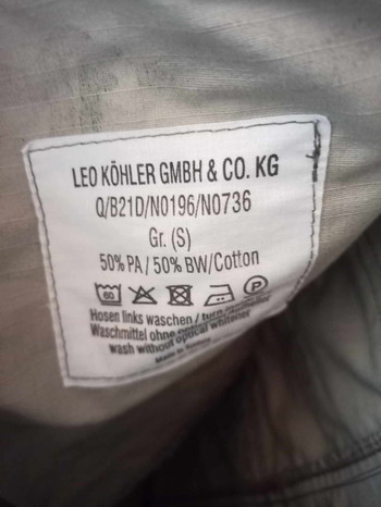 Bild 3 für combat pant leo kohler multicam