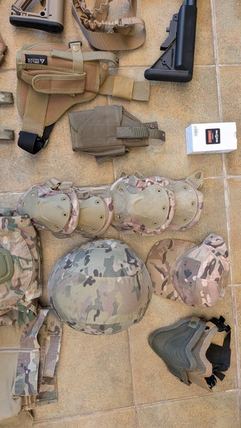 Image 3 for Set Airsoft completo con 2 réplicas m4 G&G