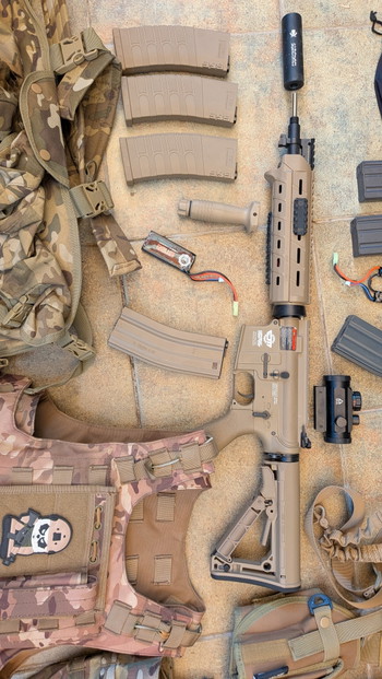 Image 5 for Set Airsoft completo con 2 réplicas m4 G&G