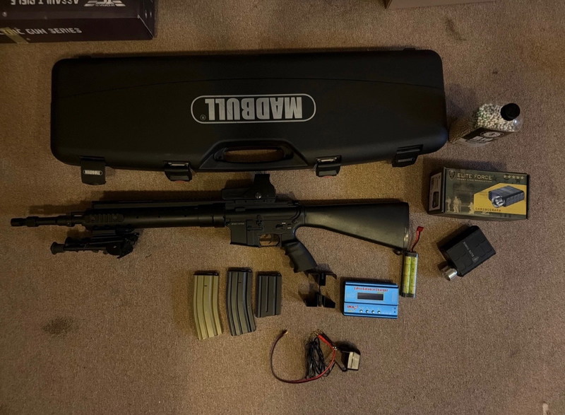 Image 1 pour DBoys SR-25 mit Elektrischen Visier und Zubehör