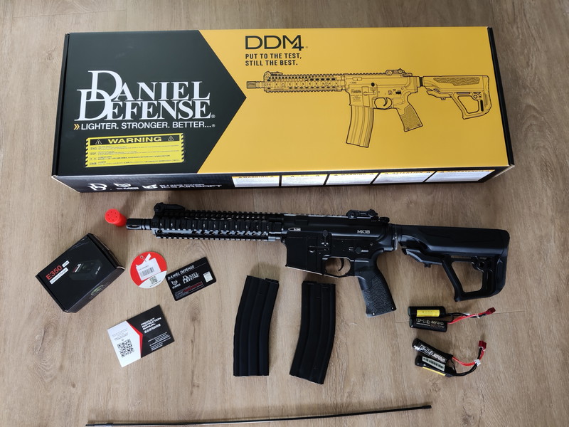 Image 1 for ICS Daniel Defense MK18 Black S3 (AEG)