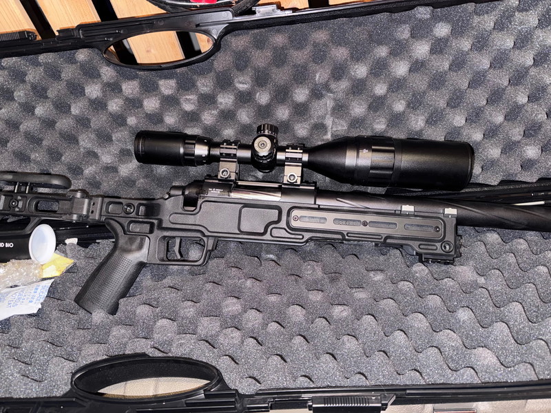 Afbeelding 1 van Novritsch SSG10 Sniper  Federdruck  Full Thrust Kit  Top Zustand