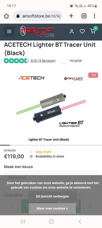 Image 3 for Acetech tracer bt