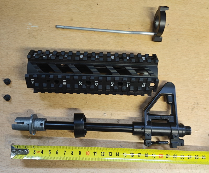 Image 1 pour RIS RAS Quad Rail systeem - compleet en klaar voor inbouw