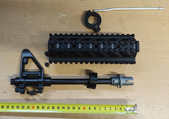 Image 2 pour RIS RAS Quad Rail systeem - compleet en klaar voor inbouw