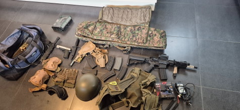 Afbeelding van Airsoft materiaal