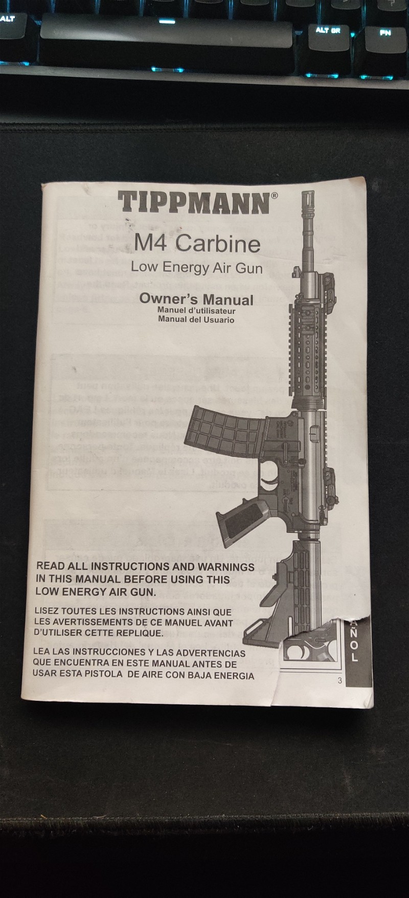 Image 1 pour TIPPMANN M4 Carbine Owner's Manual