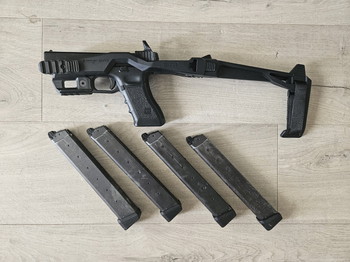 Image 2 for Glock 18c met Recover Tactical Carbine Kit en 4 magazijnen